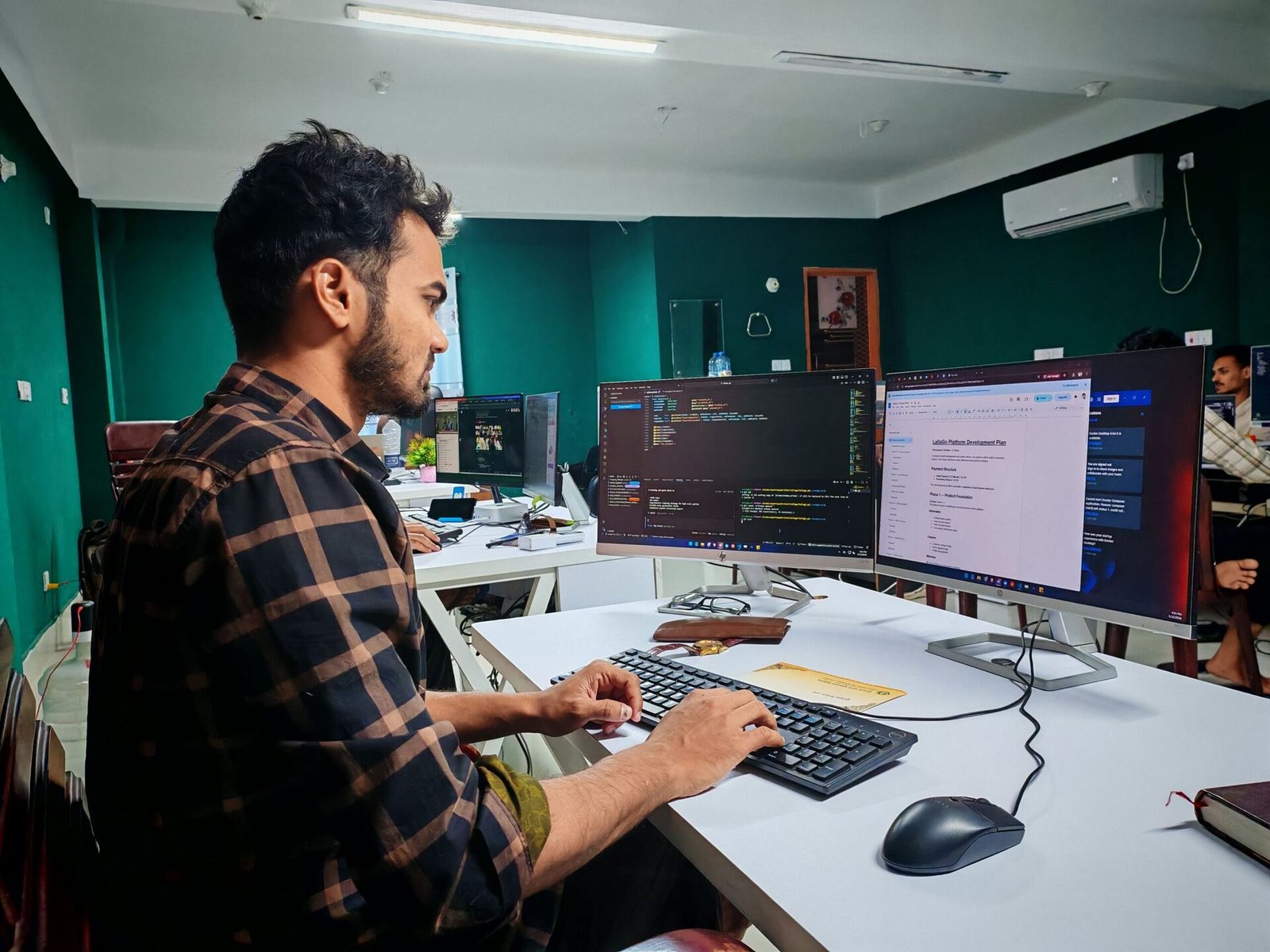 WordPress website updates being made for a client